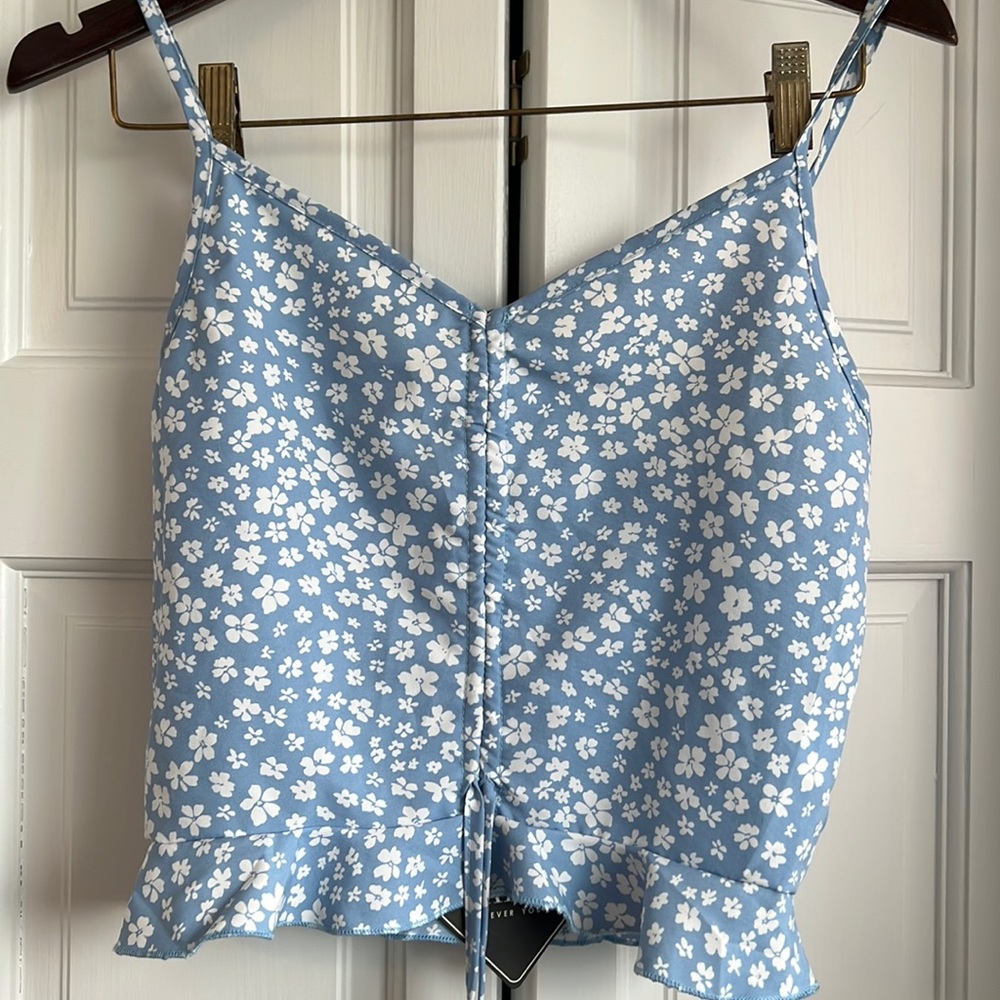 Floral Crop Top